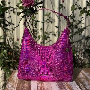 Brahmin Tabitha Voltage Violet Melbourne PRICE FIRM Pretty EYE! NWT